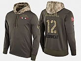 Nike Blackhawks 12 Alex Debrincat Olive Salute To Service Pullover Hoodie,baseball caps,new era cap wholesale,wholesale hats